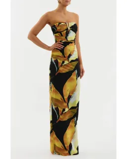 Rebecca Vallance Petals Of Paradise Gown Print Size AU 10 for rent on The Volte - image 2