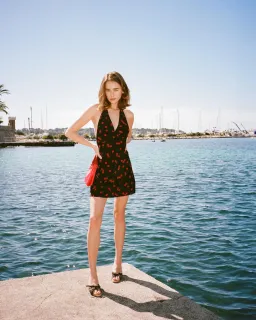 Realisation Par The Leila Mini Dress Cherie Print Size 6 for rent on The Volte - image 3