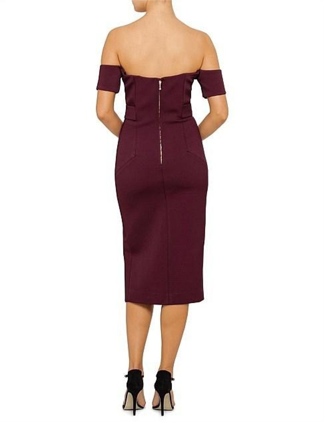 Nicholas Bandage Deep V Pencil Dress size 10 for rent on The Volte - main image