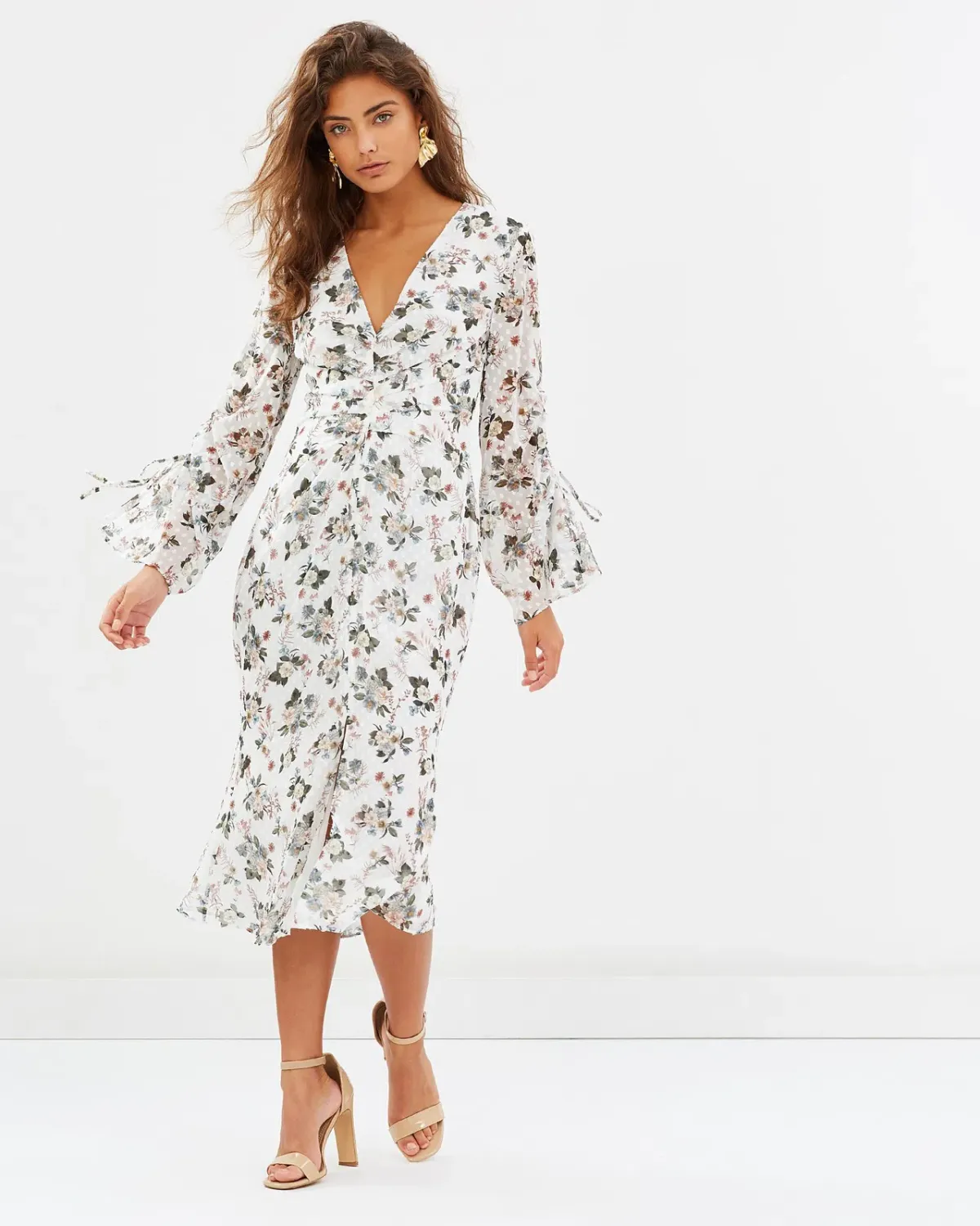 TALULAH Reminisce Midi Dress Size AU 10 - Image 1