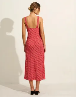 Auguste The Label Melodie Midi Dress Floral Size AU 12 for rent on The Volte - image 3