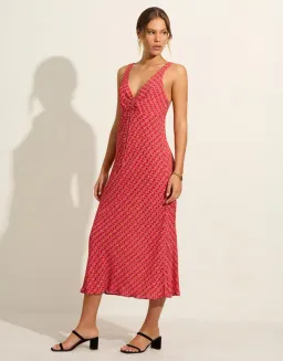 Auguste The Label Melodie Midi Dress Floral Size AU 12 for rent on The Volte - image 2