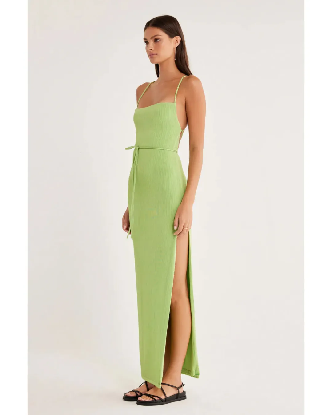 Rumer The Label Equinox Maxi Dress Green Size M / AU 10 for rent on The Volte - main image