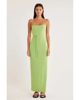 Rumer The Label Equinox Maxi Dress Green Size M / AU 10 for rent on The Volte - image 2