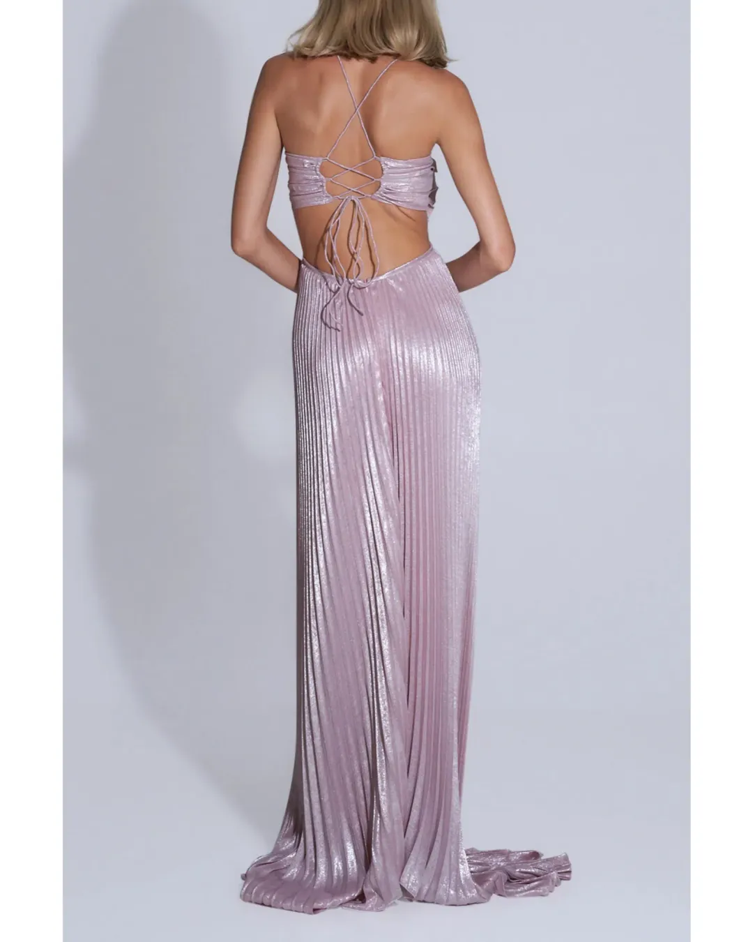 L'idee Avant Gown Dusty Shimmer Size AU 6 for rent on The Volte - main image