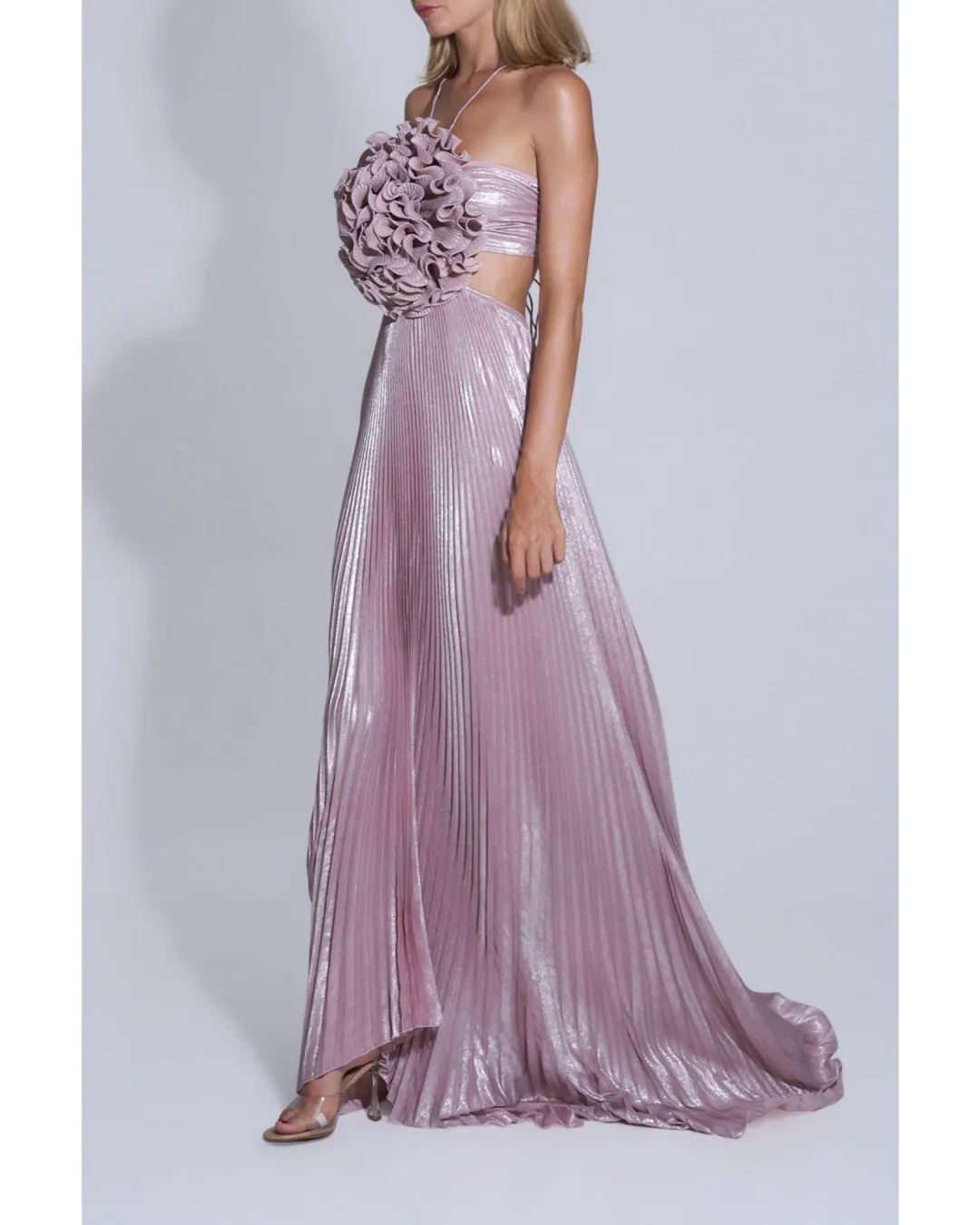 L'idee Avant Gown Dusty Shimmer Size AU 6 for rent on The Volte - main image