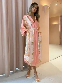 Alemais Ursula Shirtdress in Pink Size AU 6 for rent on The Volte - image 3