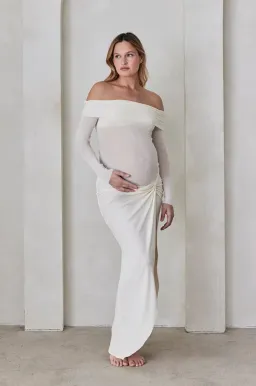 Bumpsuit Maternity Set White Size S/Au 8 for rent on The Volte - image 3