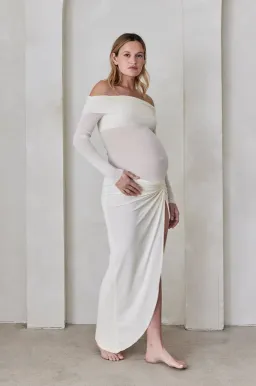 Bumpsuit Maternity Set White Size S/Au 8 for rent on The Volte - image 6