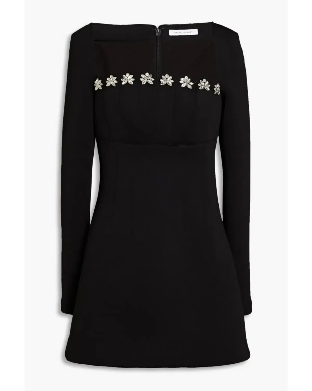 Rachel Gilbert Stella Mini Dress Black Size 4 / AU 14 - Image 3