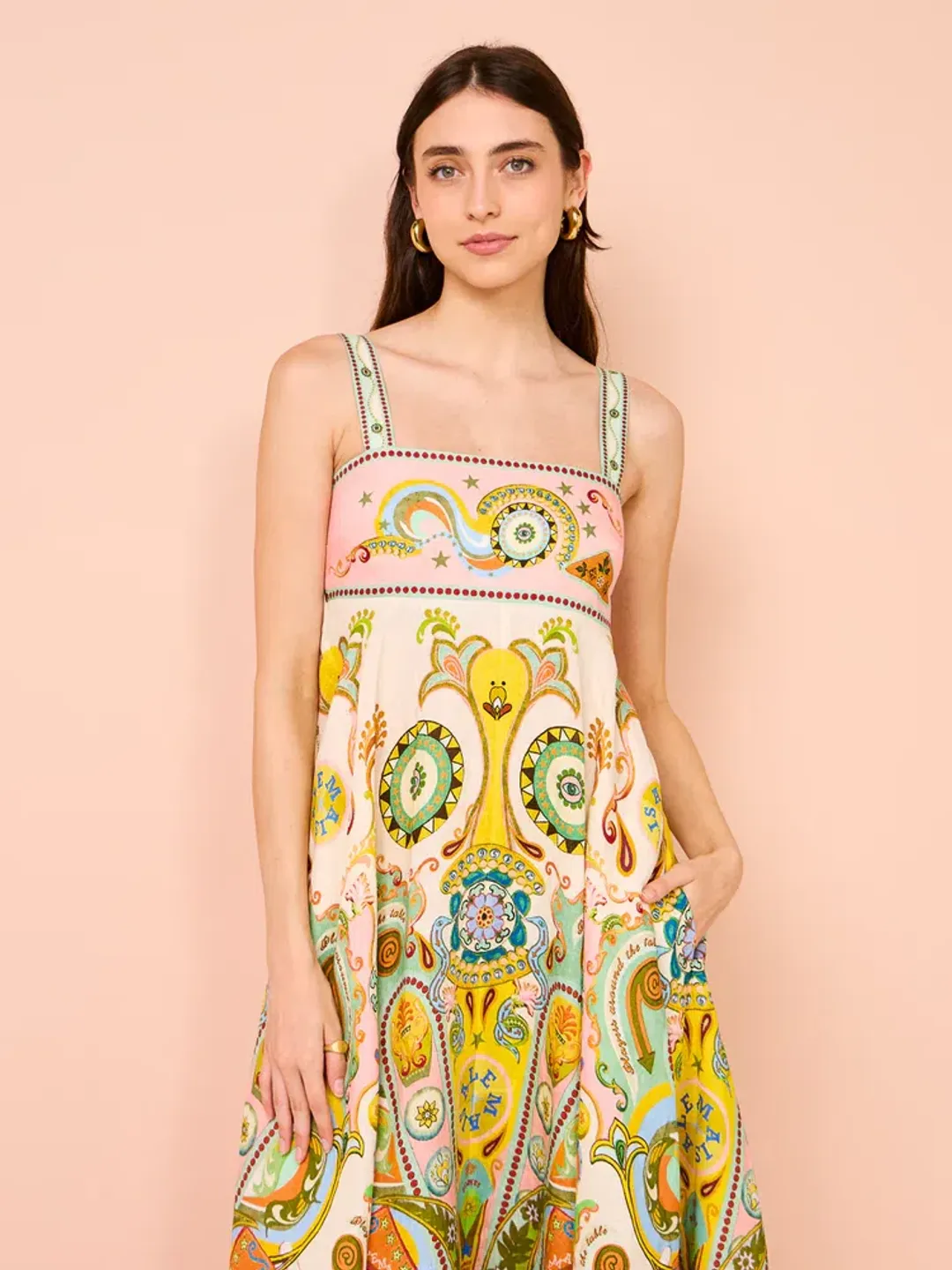 Alemais Pinball Sundress Size AU 10 for rent on The Volte - main image