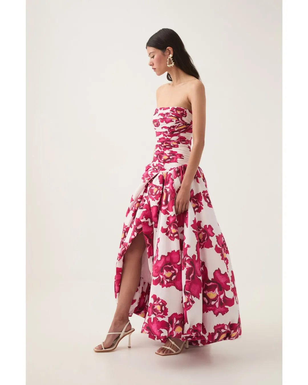 Aje Behold Maxi Dress in Boldly Blooming Size AU 6 for rent on The Volte - main image