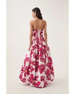 Aje Behold Maxi Dress in Boldly Blooming Size AU 6 for rent on The Volte - image 4