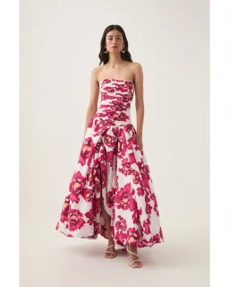 Aje Behold Maxi Dress in Boldly Blooming Size AU 6 for rent on The Volte - image 1