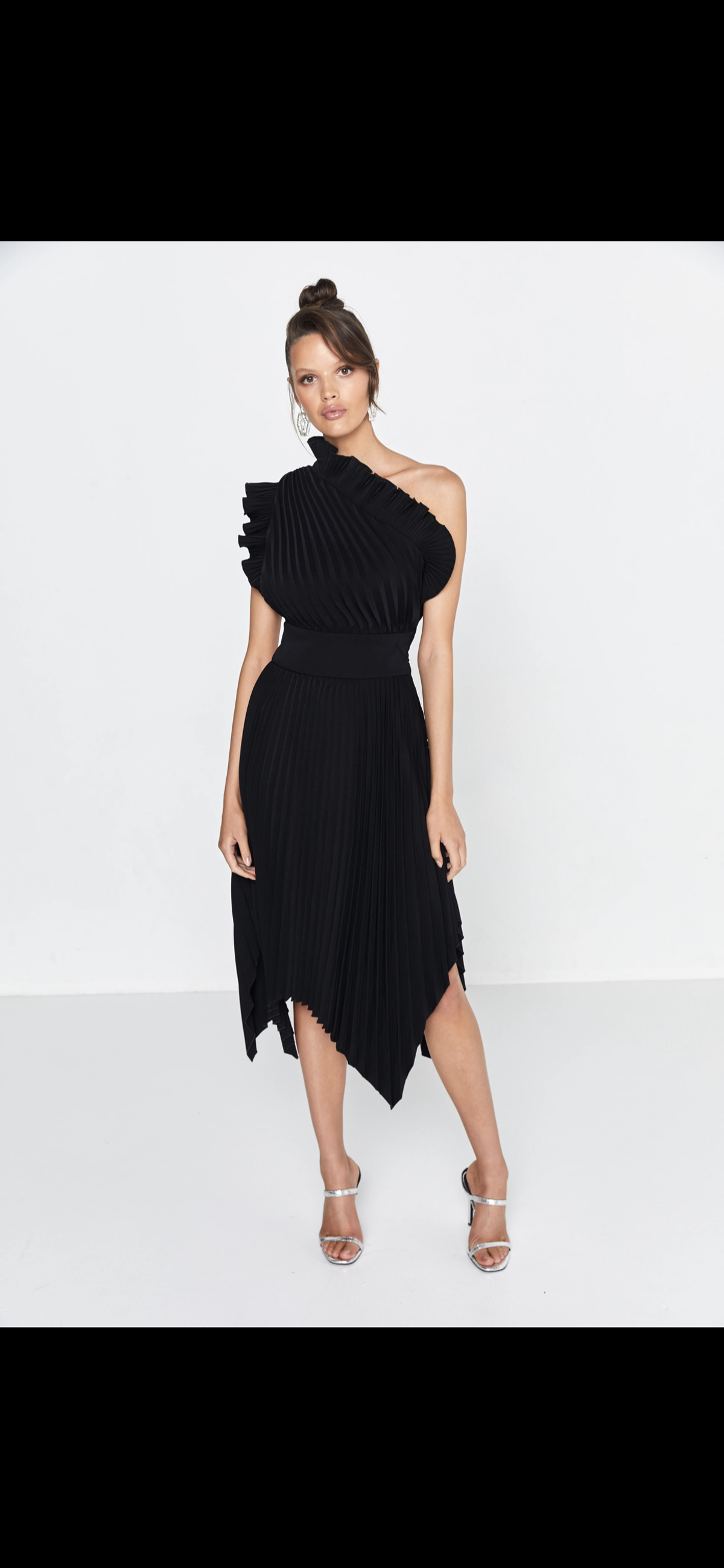 Mossman The Lady Like Dress Black Size 12 for rent on The Volte - main image