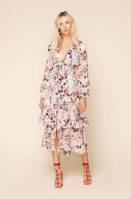 Sheike Tilly Midi Dress Floral Size 14 for rent on The Volte - image 1
