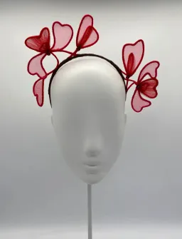 Head to Heart Headpiece by Lisa Hughes Millinery for rent on The Volte - image 3