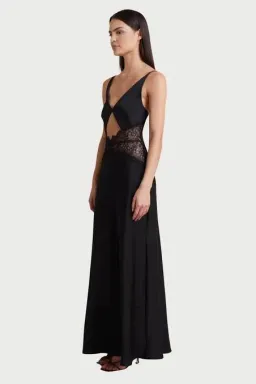 Bec & Bridge Camille Maxi Dress Black Size 8 for rent on The Volte - image 2