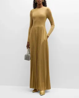 Zimmermann Lyrical Sparkly Lurex Gown Gold Size 3/Au 14 for rent on The Volte - image 1