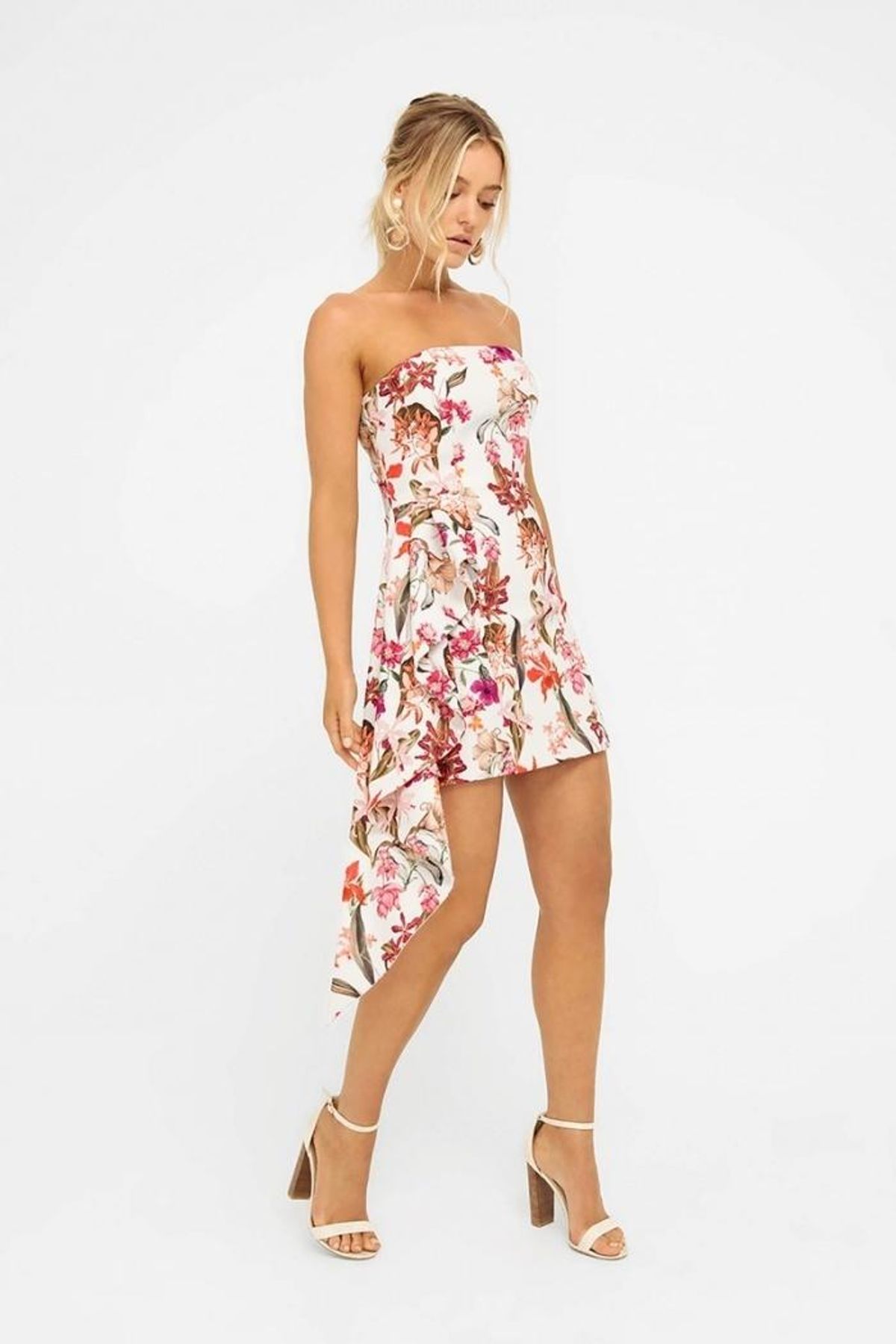 Sheike In Bloom Mini Dress - Image 3