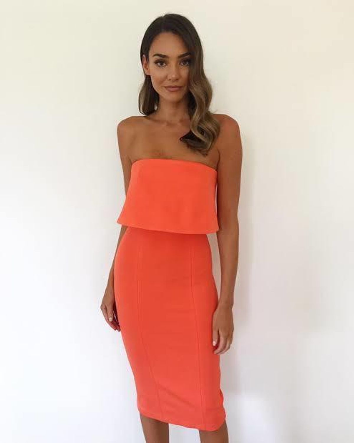 Kookai Selina Dress - Coralie - Image 1