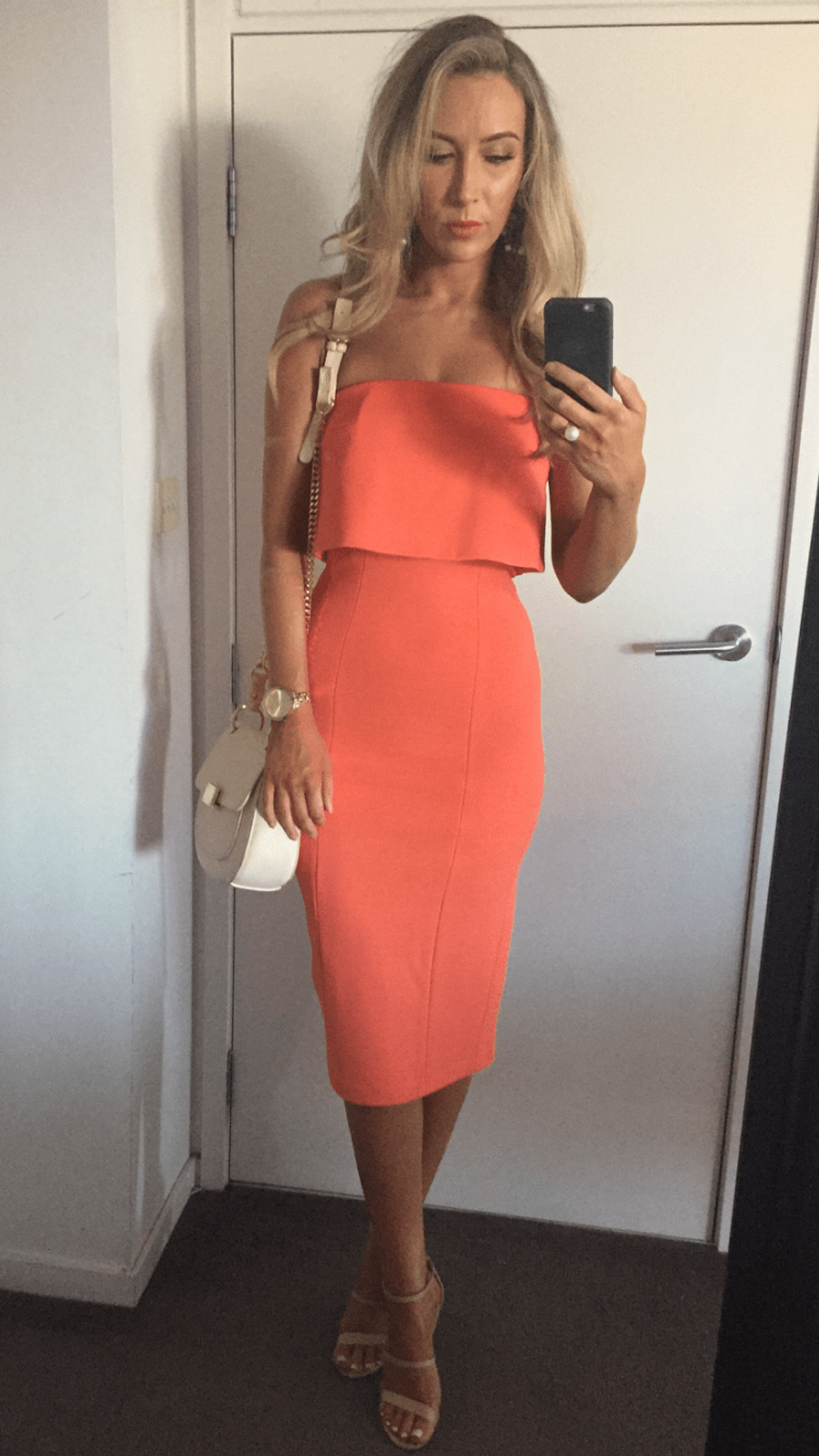Kookai Selina Dress - Coralie - Image 3
