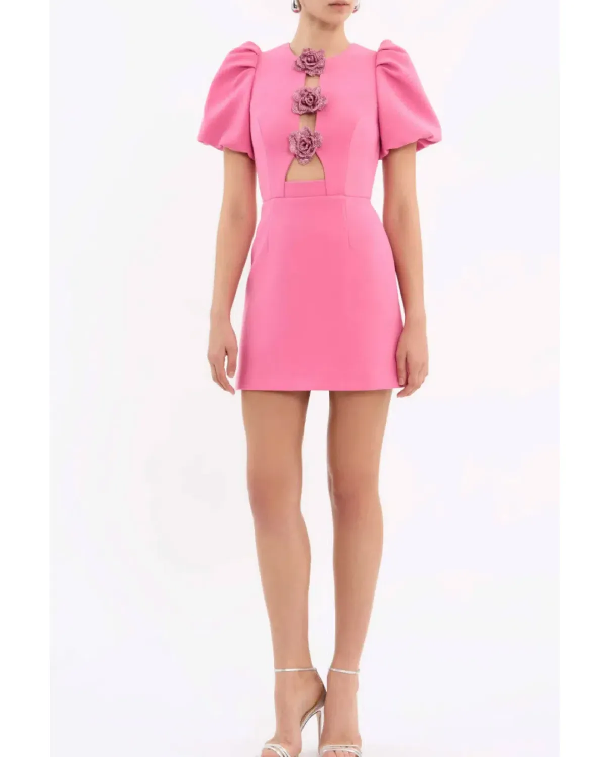 Rebecca Vallance Aubree Flower Mini Pink Size AU 10 for rent on The Volte - main image