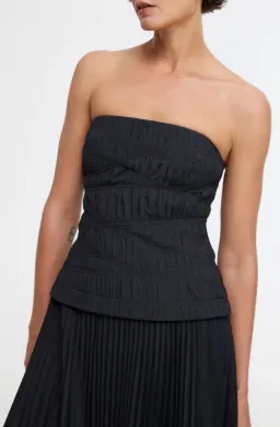 Acler Black Bristol Midi Dress in Black Size AU 10 for rent on The Volte - image 4