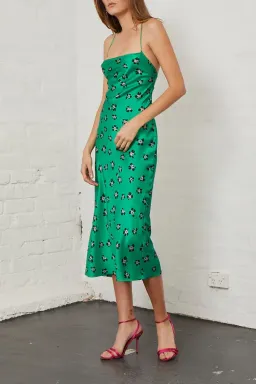 Bec and Bridge Tropicana Midi Green Size 6 for rent on The Volte - image 1