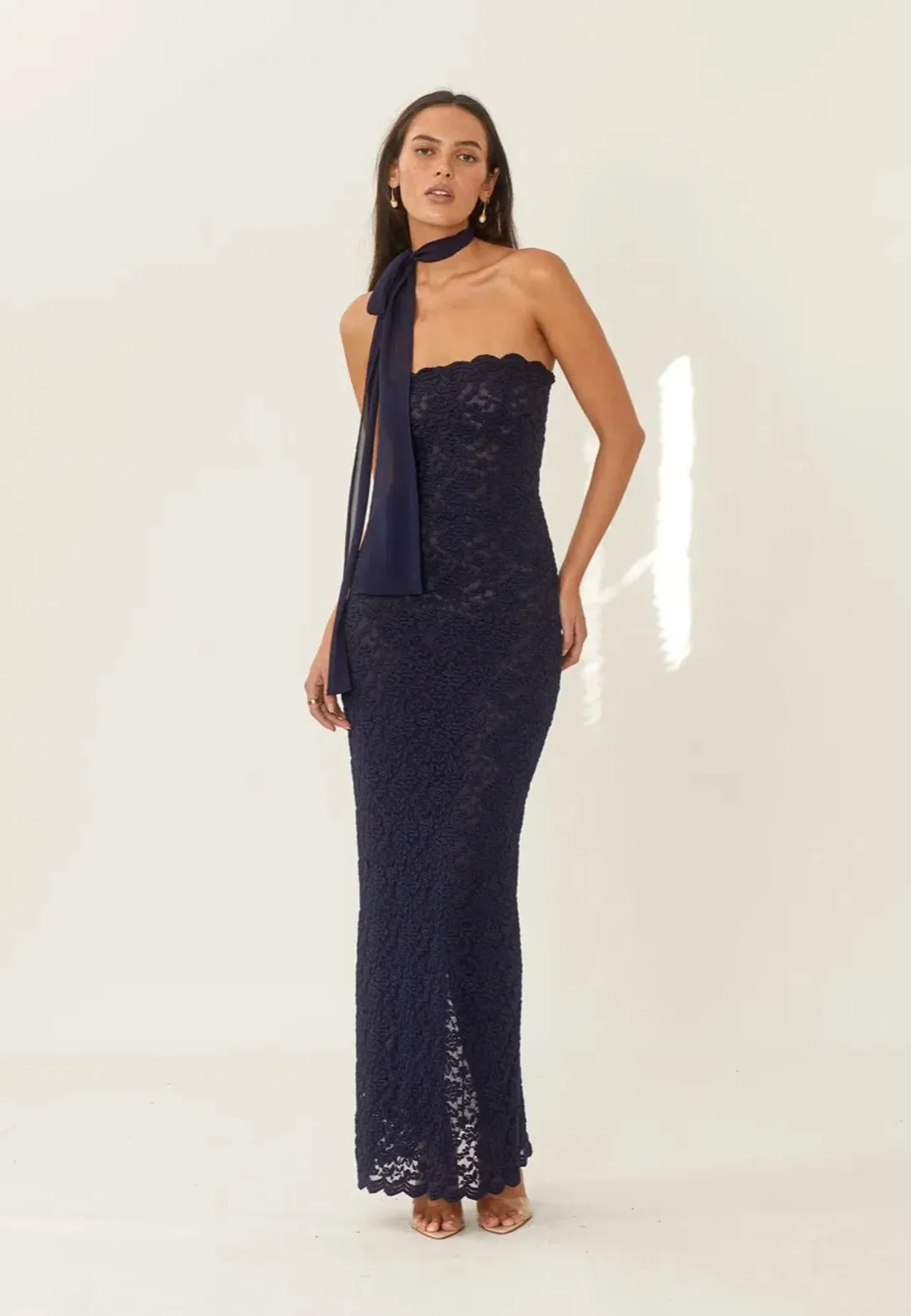 Arcina Ori Meredith Dress Blue Size M / AU 10 for rent on The Volte - main image