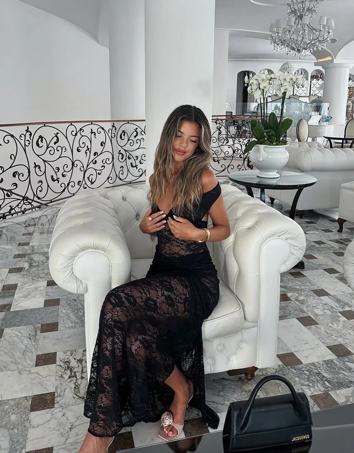 Natalie Rolt Aubrey Dress Black Size 1 / AU 8 for rent on The Volte - main image
