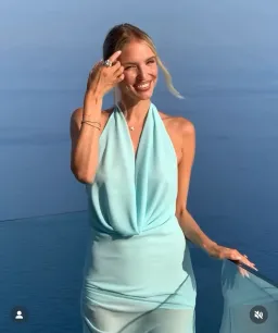 Natalie Rolt Anastasia Dress Baby Blue Size 1 / AU 8 for rent on The Volte - image 6