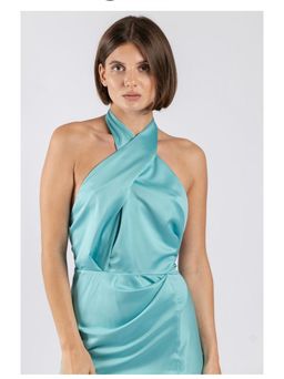 One Fell Swoop Zion Mini Dress in Marine Size 8 for rent on The Volte - image 4