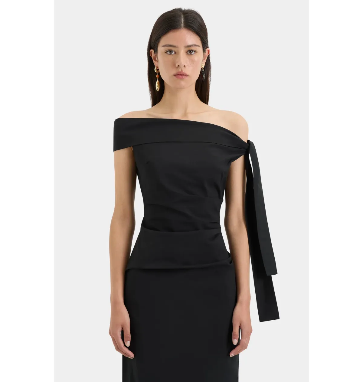 Sir the Label Dahlia Gown in Black Size 0 / AU 6 - Image 2