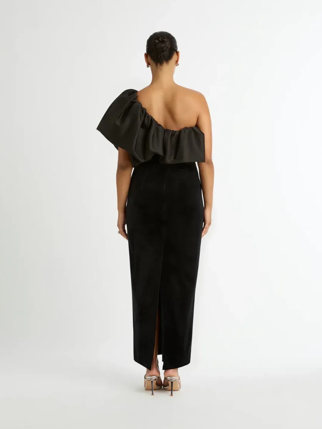 Sheike Moonlight Maxi Gown Black Size 12 for rent on The Volte - main image