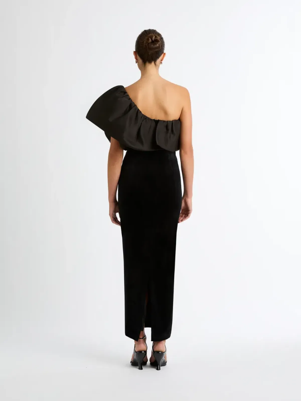 Sheike Moonlight Maxi Gown Black Size 12 - Image 4