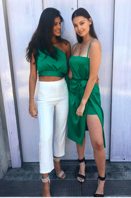 Kookai Toni Green Dress Size 10 for rent on The Volte - image 3