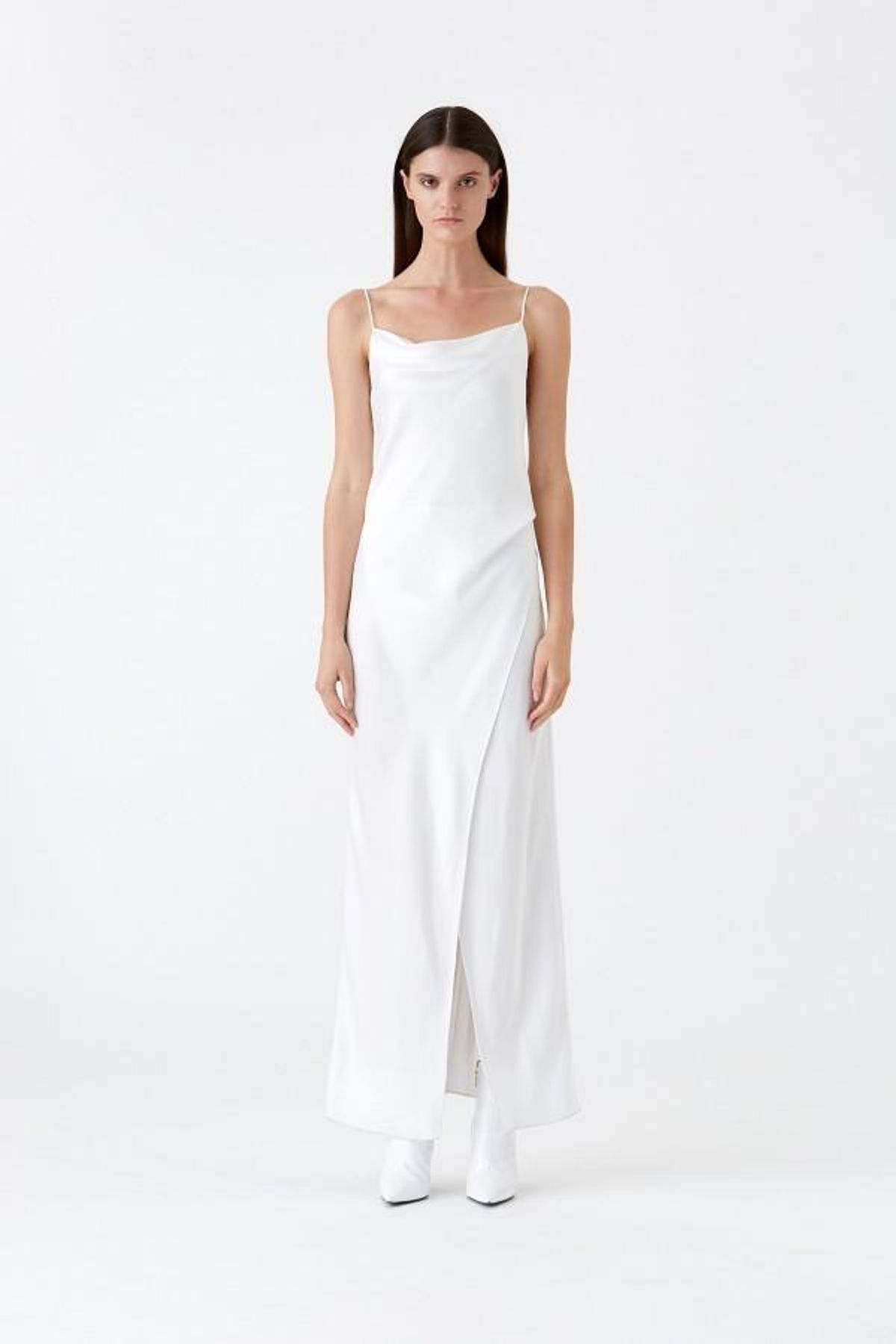 Camilla and Marc Bowery Slip Dress White Size 14 - Image 3