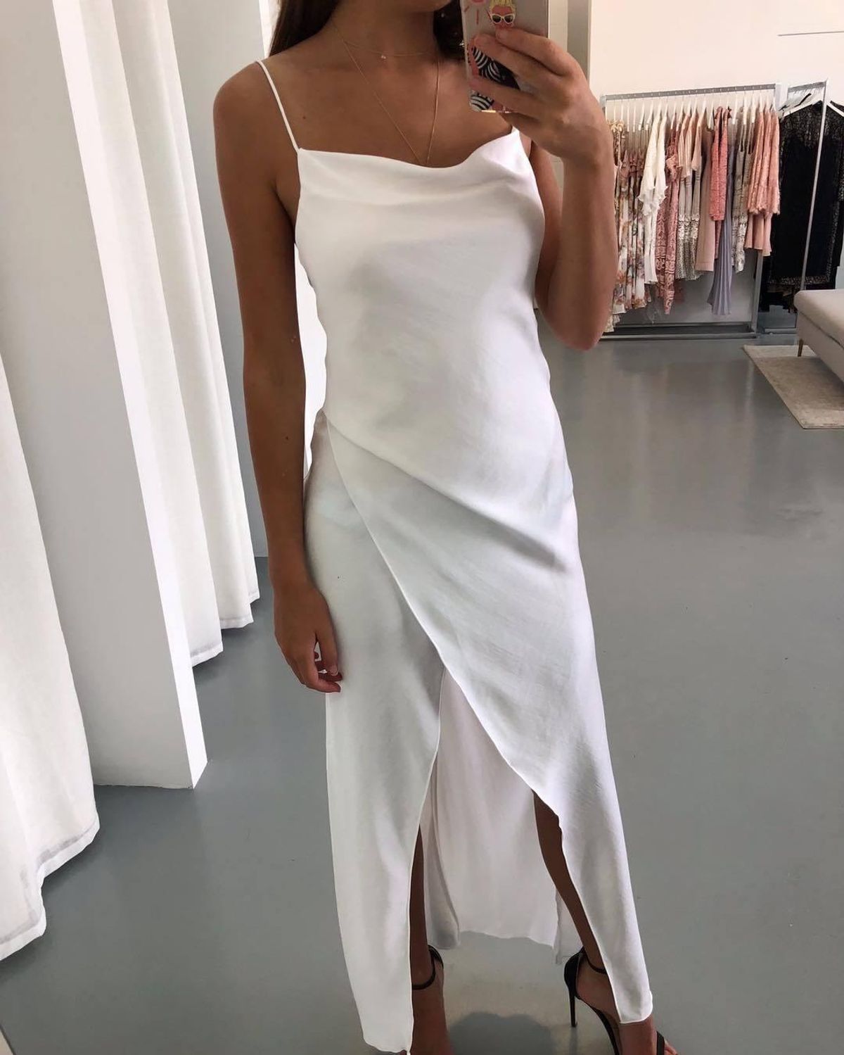 Camilla and Marc Bowery Slip Dress White Size 14 - Image 2