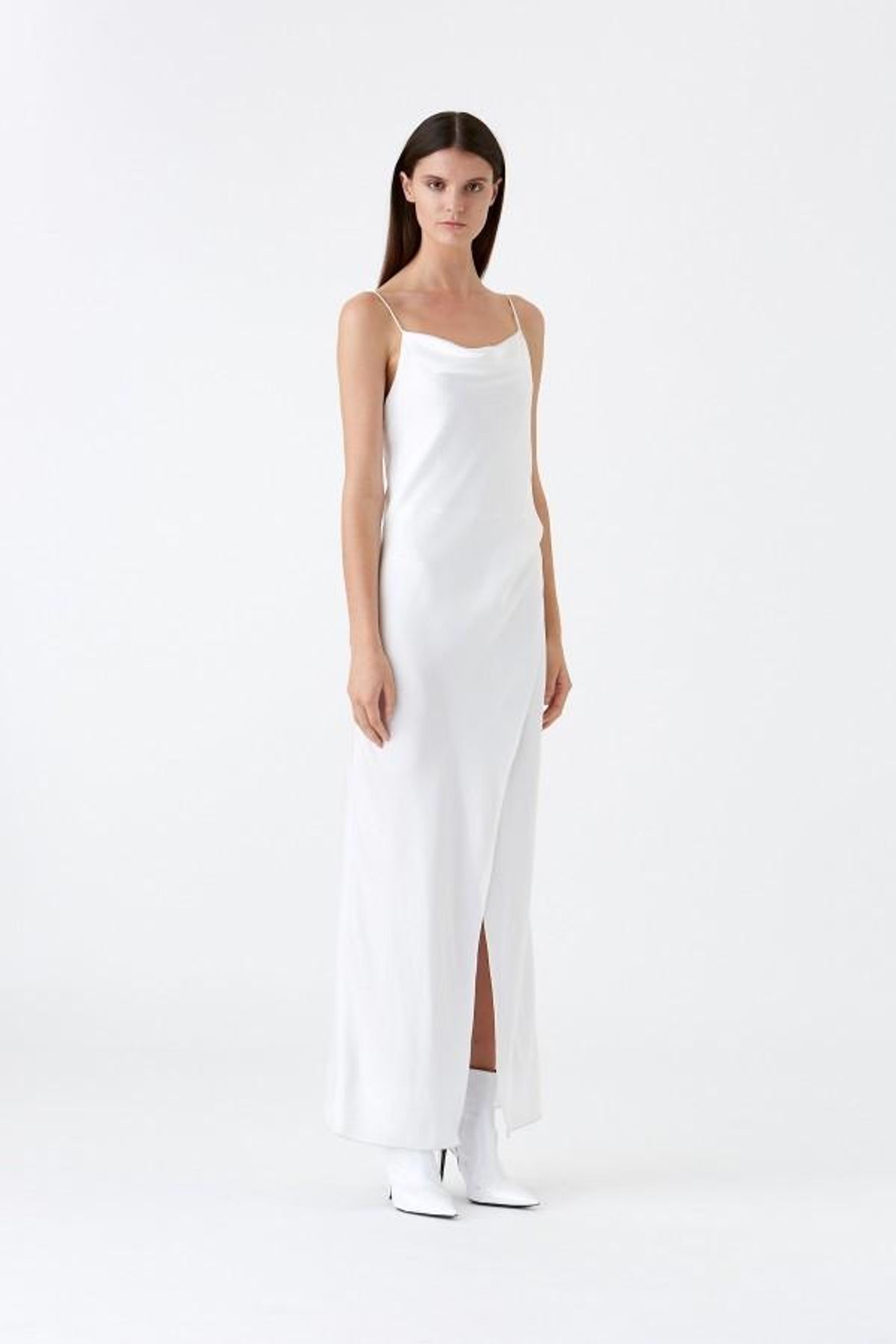 Camilla and Marc Bowery Slip Dress White Size 14 - Image 4