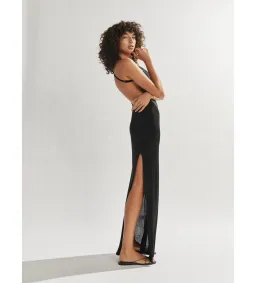 One Mile The Label Katie One Shoulder Dress Black Size 6 for rent on The Volte - image 3