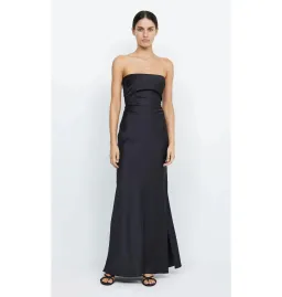 Bec & Bridge Eternity Strapless Maxi Dress Black Size AU 10 for rent on The Volte - image 2