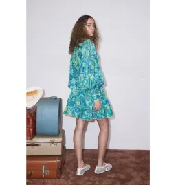 Alemais Ceto Mini Dress Print Size AU 8 for rent on The Volte - image 3