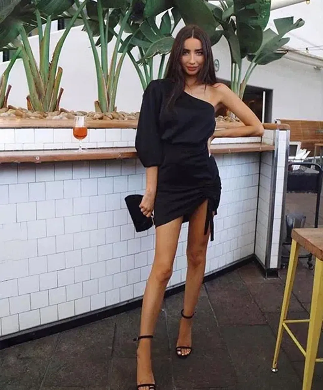 KOOKAI VANGELINE DRESS BLACK for rent on The Volte - main image