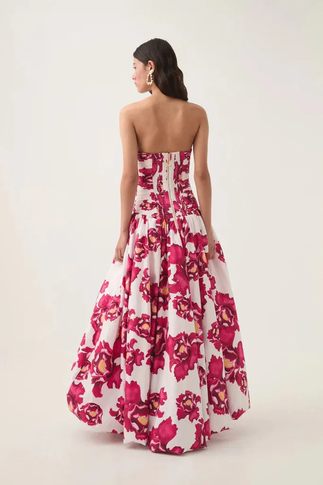 Aje Behold Maxi Dress Boldly Blooming Size 8 for rent on The Volte - main image