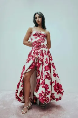 Aje Behold Maxi Dress Boldly Blooming Size 10 for rent on The Volte - image 1