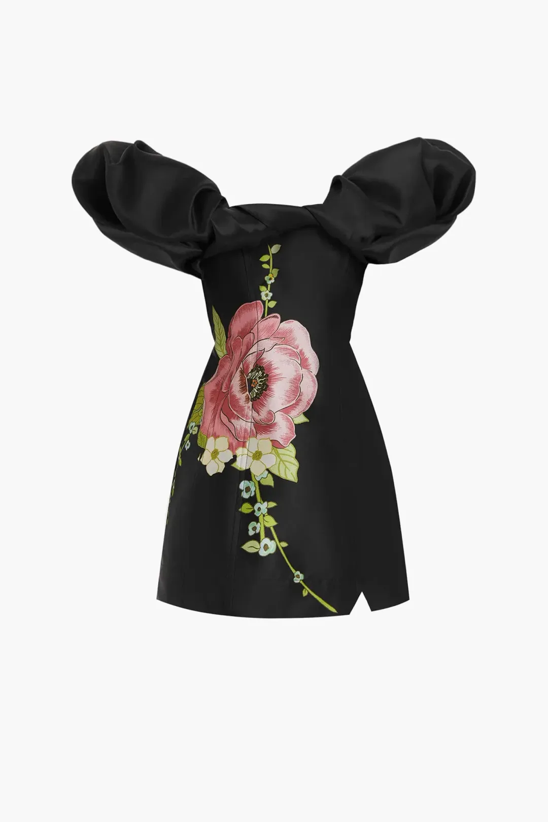 Alemais Regent Noir Mini Dress Black Size 6 for rent on The Volte - main image
