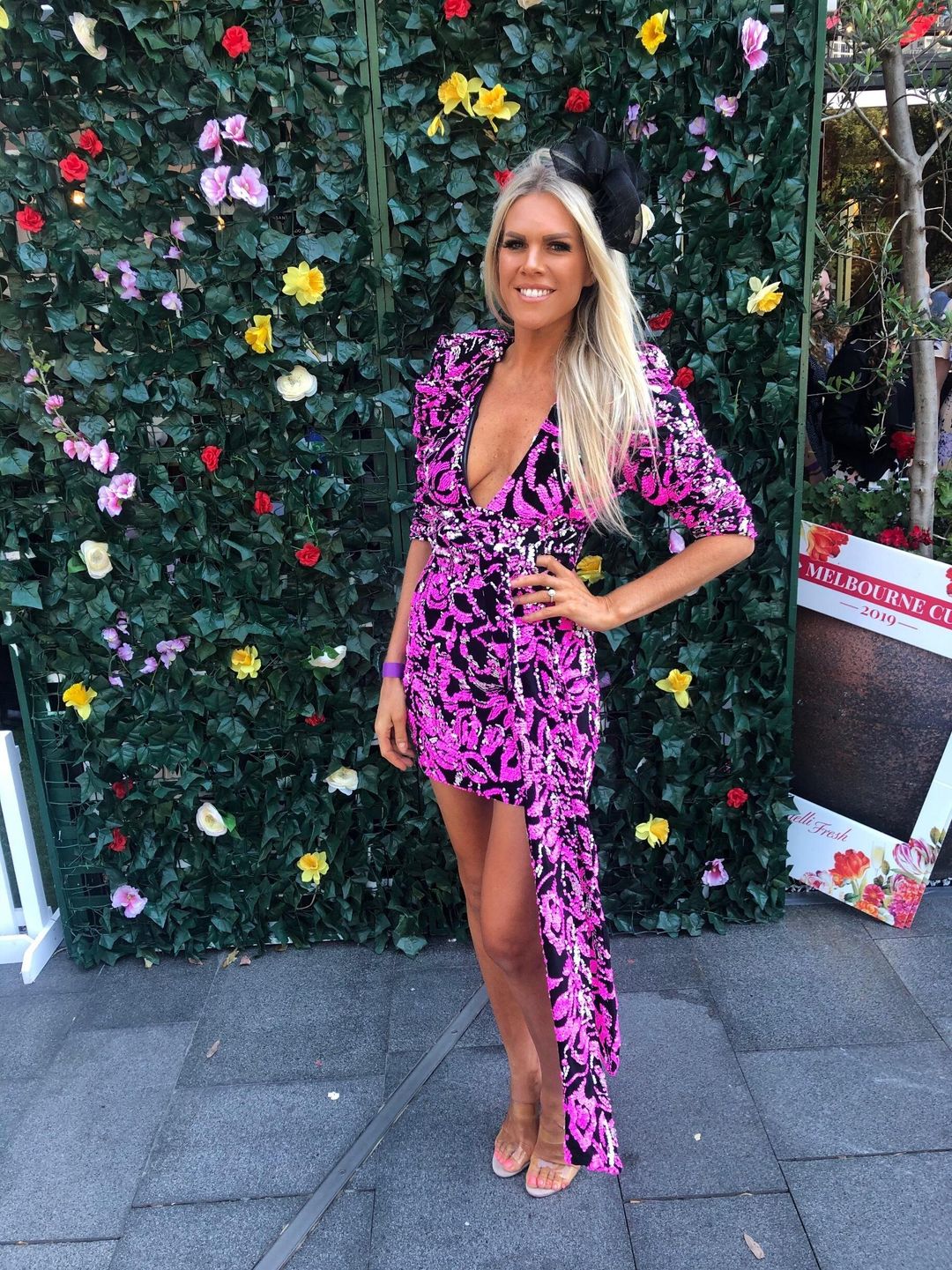 Eliya The Label Farrah Dress Sequin Size 6 for rent on The Volte - main image