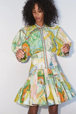 Alemais Atlas Mini Dress Multi Size 10 for rent on The Volte - image 2