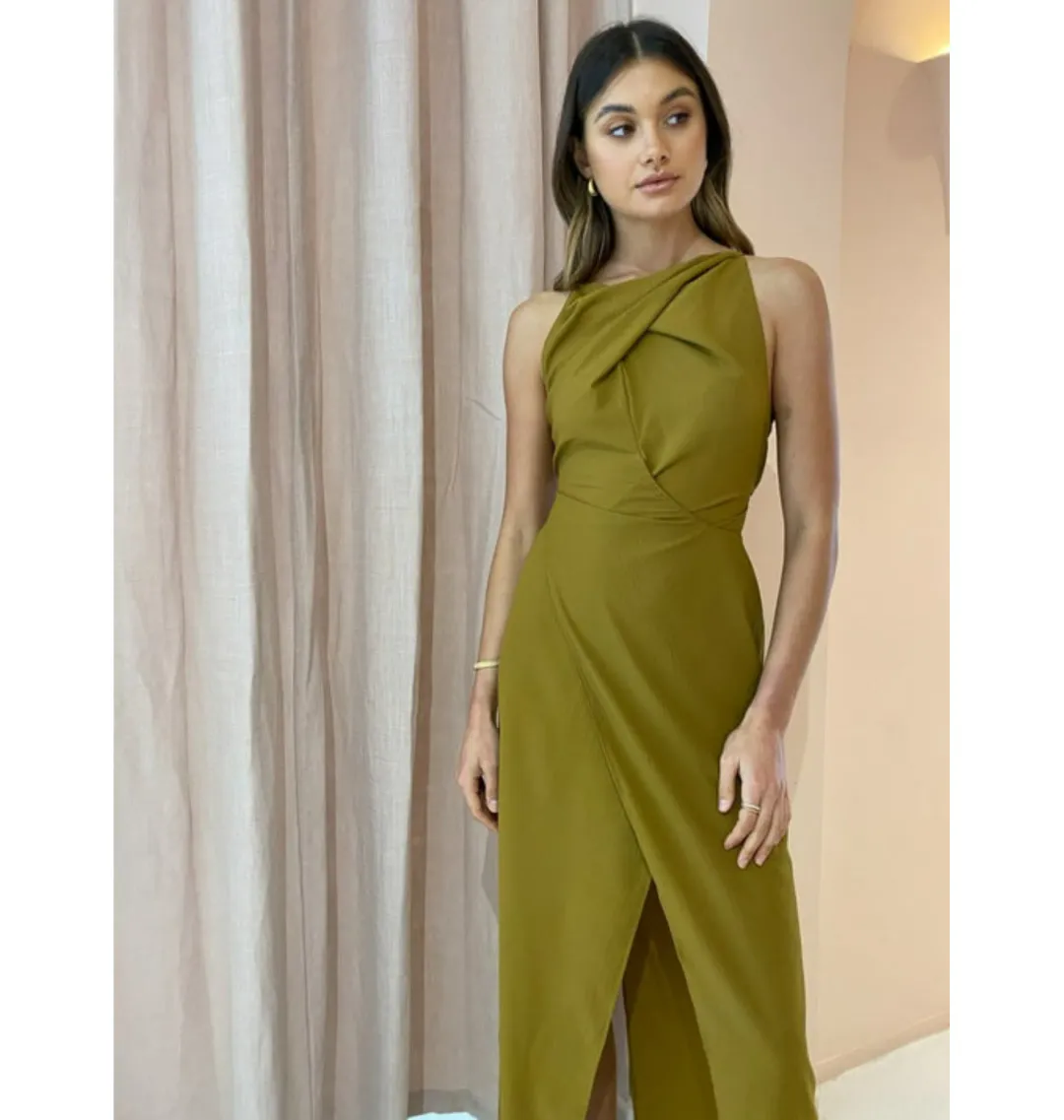 One Fell Swoop Cult Dress in Terra Nova Size AU 12 for rent on The Volte - main image
